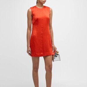SIMKHAI Fallon Tassel-Embellished Sleeveless Mini Dress